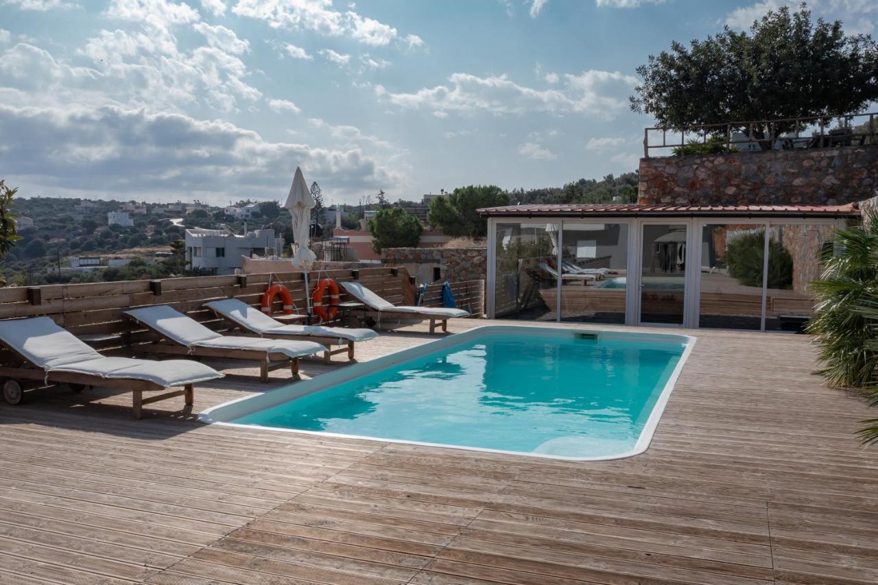 Amina Villa Agios Nikolaos Exterior foto