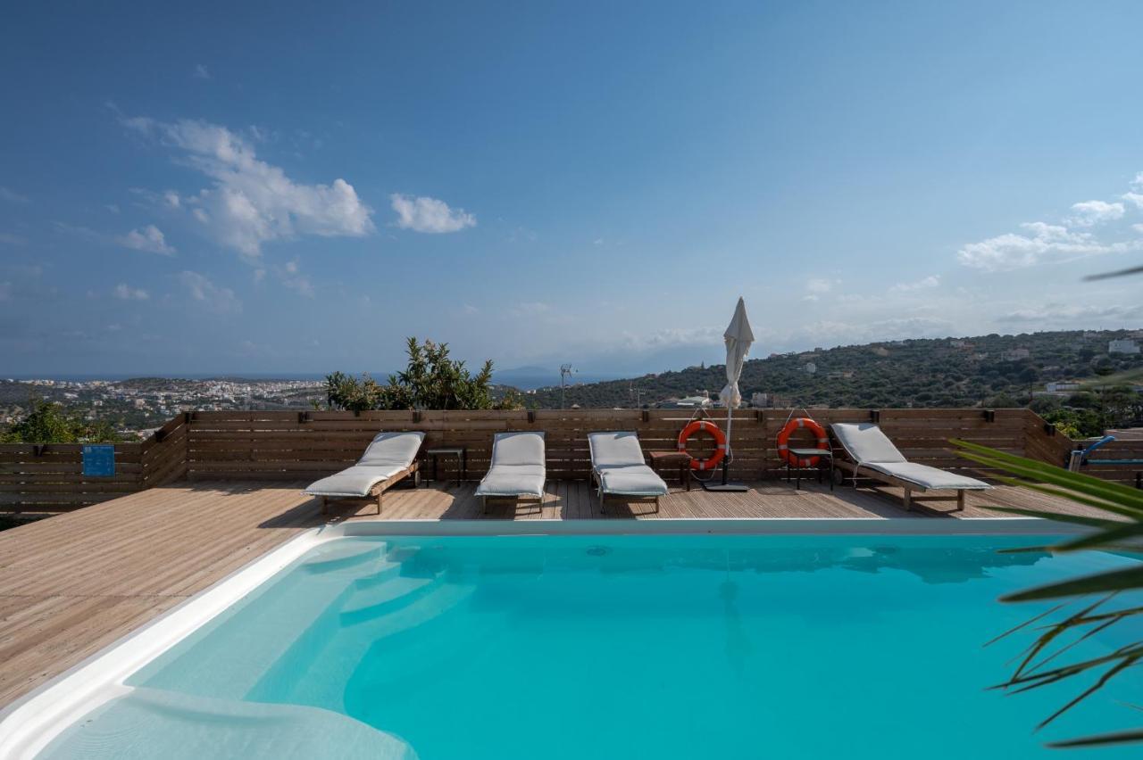Amina Villa Agios Nikolaos Exterior foto